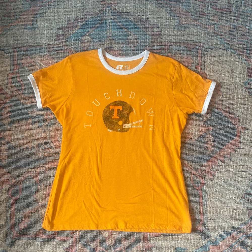University of Tennessee football ringer tee